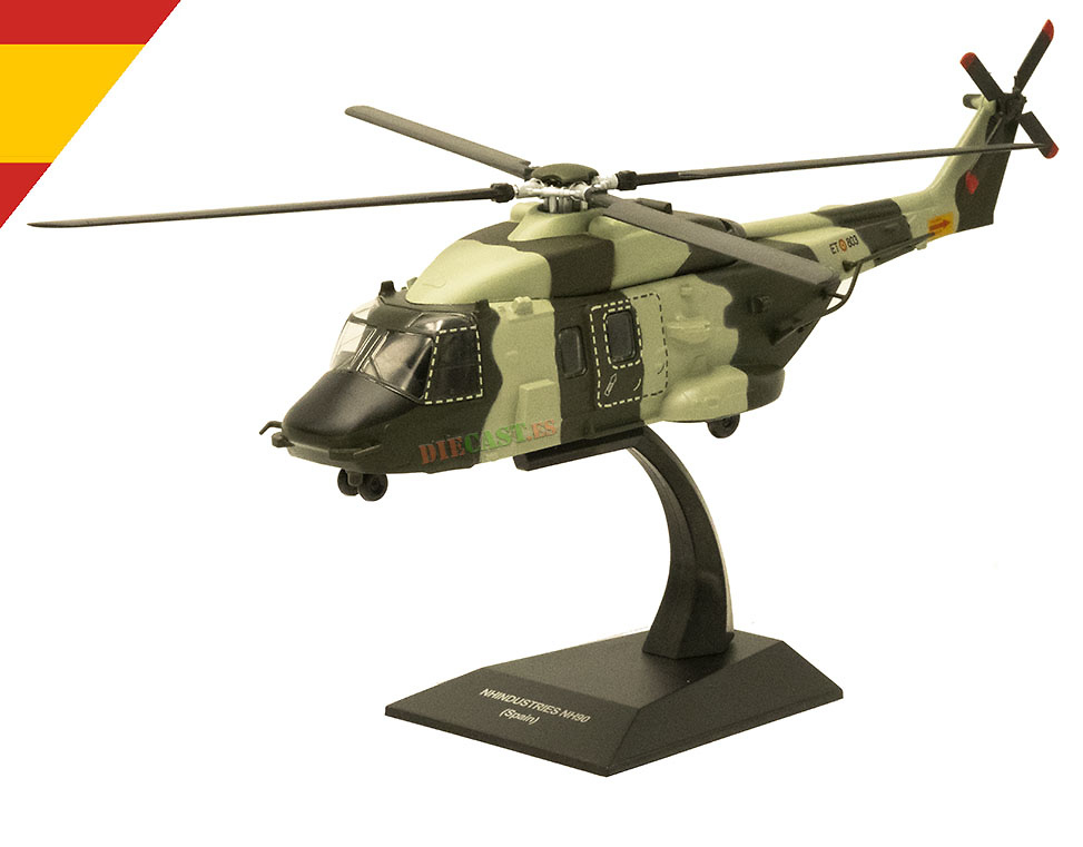 Helicóptero NH-90, Ejército de Tierra, España, 2016, 1:72, Planeta DeAgostini Helicóptero NH-90, Ejército de Tierra, España, 2016, 1:72, Planeta DeAgostini