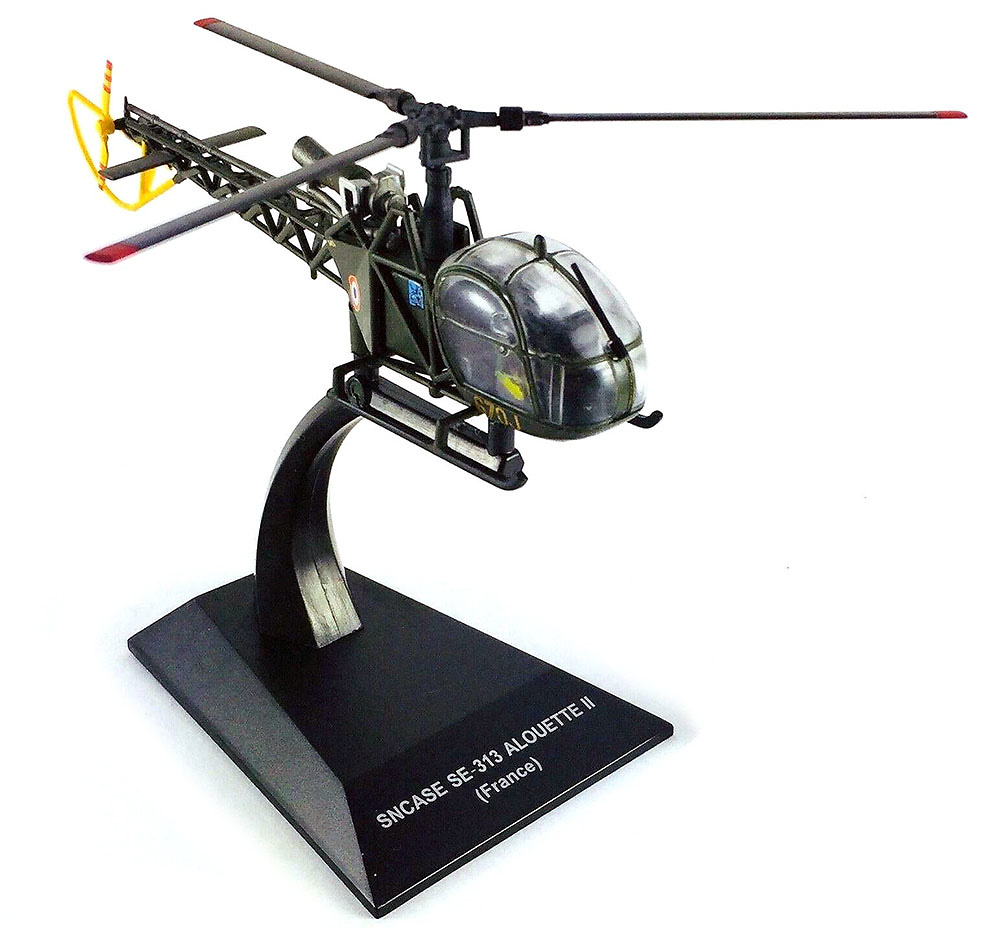 Helicóptero Sncase SE313 Alouette II, Francia, 1:72, Altaya 