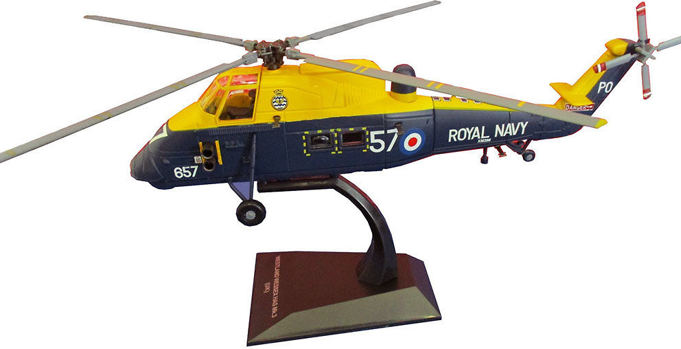 Helicóptero Westland Wessex HAS Mk.3, Royal Navy, 1:72, Planeta DeAgostini 