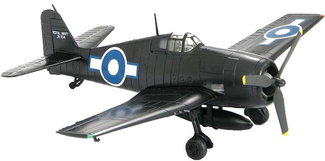 Hellcat MK.I JV104 de Nº 885 Sqn., HMS Ruler, junio de 1945, Teniente Colin J. Campbell, 1:72, Hobby Master 