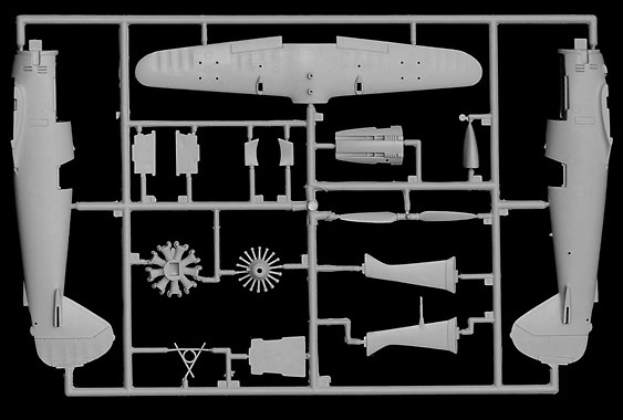 Henschel Hs 123, Aviación Nacional, 1937 / Hs 123 B1, Ejército del Aire, 1947, 1:48, Italeri 