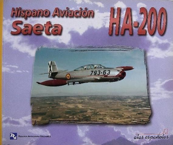 Hispano Aviación Saeta HA-200 (Libro) 