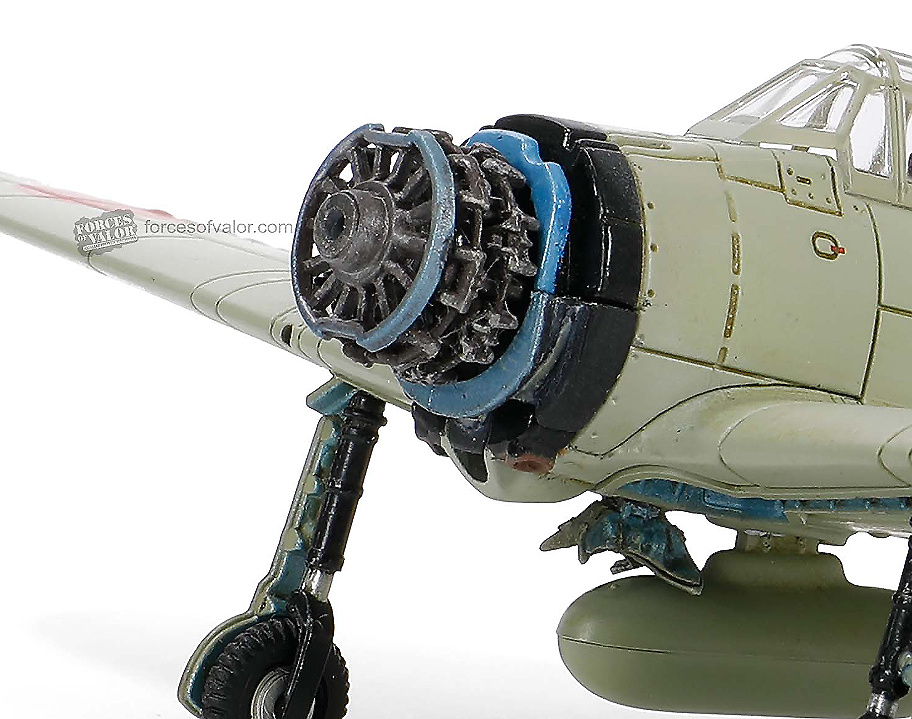 IJN A6M2b (Modelo 21) Zero, 4º Hikotai, Portaaviones Hiryu, Pearl Harbour, 1941, 1:72, Forces of Valor 