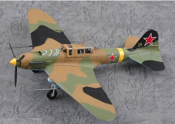 Ilyushin IL-2M3, Yellow 25, 1:72, Easy Model 