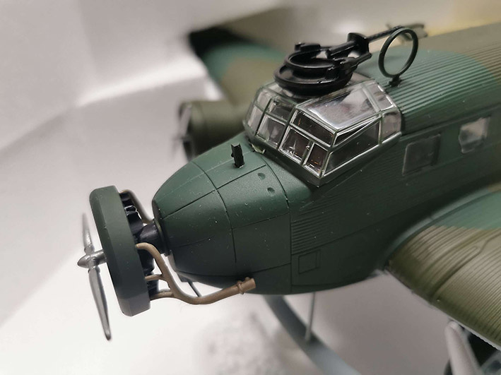 JU-52-3M, G6E MS (Buscaminas) Mausi, Luftwaffe, Minensuch-Gruppe, Francia, 1943. 1:48, Franklin Mint 