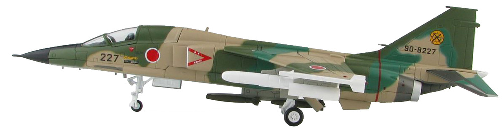 Japan F-1 Jet Fighter 90-8227, 6th Squadron, JASDF, 1:72, Hobby Master 