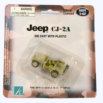 Jeep CJ-2A, 1:87, Hongwell 