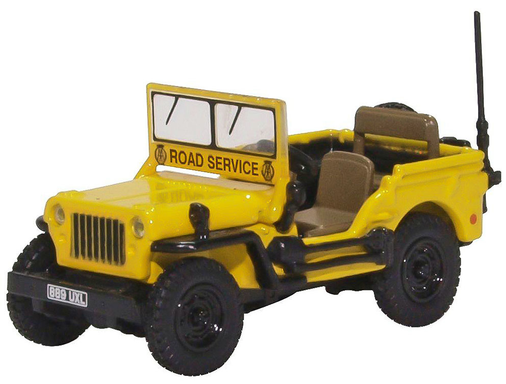 1/76 ウィリーズ ロードサービス Willys MB AA Road Service Oxford 梱包サイズ60