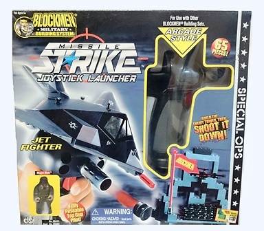 Joystick Launcher, jet fighter, Blockmen 