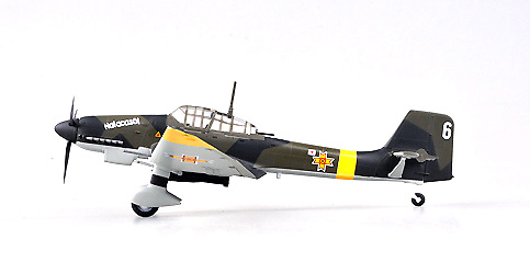 Junkers JU87D-3 Stuka rumano, 1943, 1:72, Easy Model 