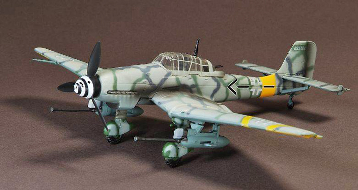 Junkers Ju-87G Stuka, Eastern Front, 1943,1:72, Warmaster 