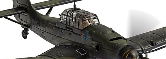 Junkers Ju87B-2, J9+BL, Luftwaffe 9./StG.1, St. Pol, Francia, Noviembre, 1940, 1:72, Corgi 