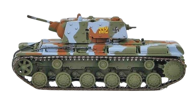 KV-1E, 3ª Cía. de Tanques Pesados Rusos, Istmo de Carelia, julio de 1944, 1:72, Hobby Master 