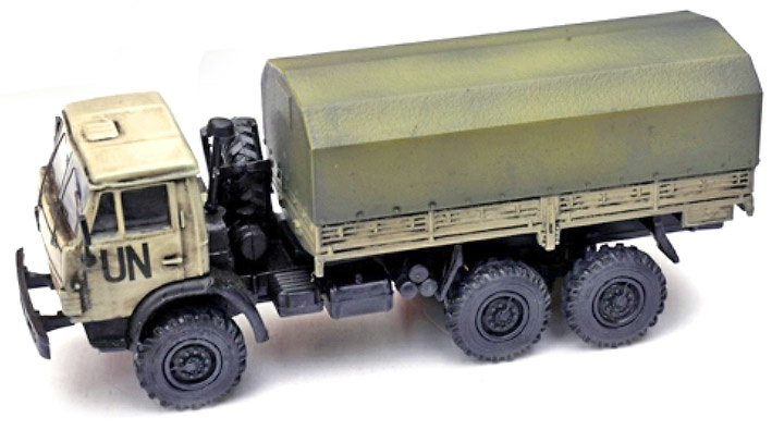 Kamaz 43101, 6x6, Naciones Unidas, Afganistán, 1:72, Legion 