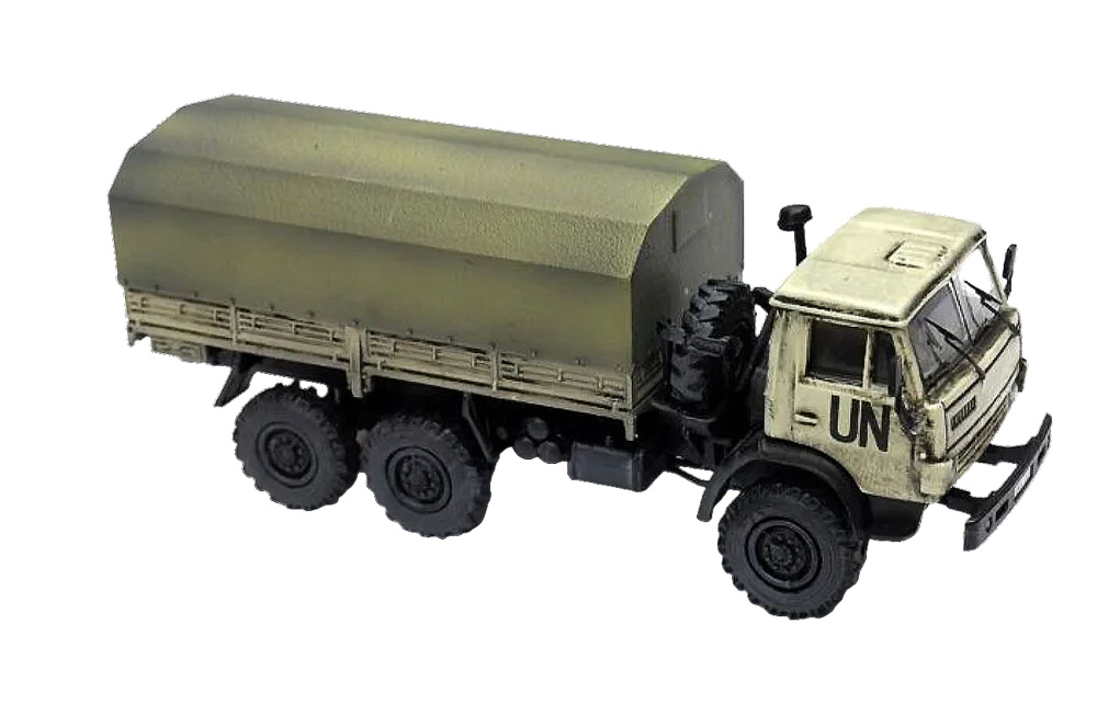 Kamaz 43101, 6x6, Naciones Unidas, Afganistán, 1:72, Legion 