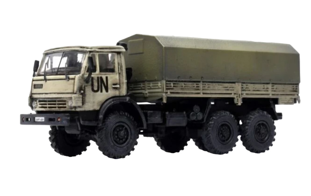 Kamaz 43101, 6x6, Naciones Unidas, Afganistán, 1:72, Legion 