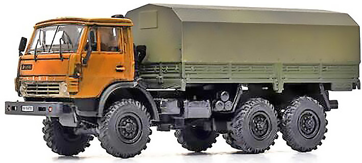 Kamaz 43101 6x6, Vehículo de ingeniería, Ejército Ruso, 1:72, Legion 