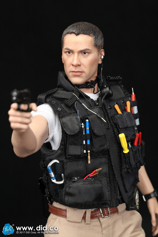 Kenny, Departamento de Policía de Los Angeles, SWAT, años 90, 1:6, Did 