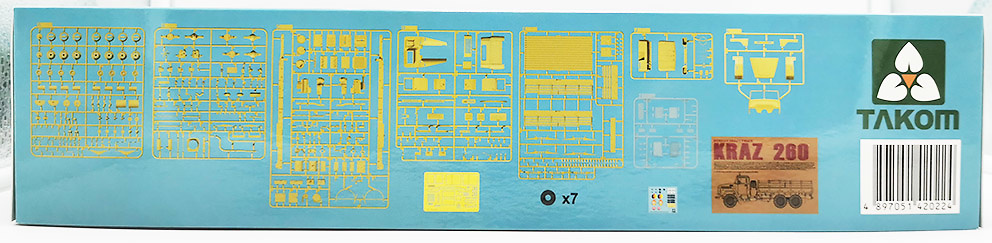 Kraz-260, Camión Soviético, 1:35, Takom 