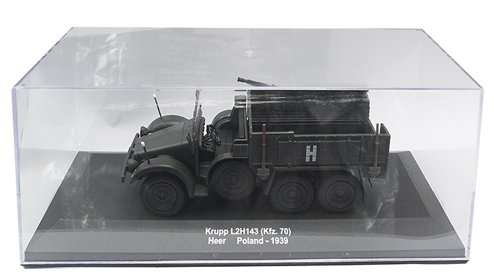 Krupp L2H143 (Kfz.70), Heer, Polonia, 1939, 1:43, Atlas 