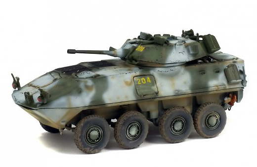 LAV-25, 2º Batallón Blindado Ligero de Reconocimiento, EEUU, 2005, 1:72, Solido 