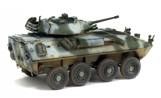 LAV-25, 2º Batallón Blindado Ligero de Reconocimiento, EEUU, 2005, 1:72, Solido 