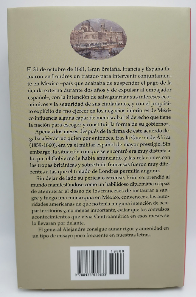 La aventura mexicana del General Prim (Libro) 