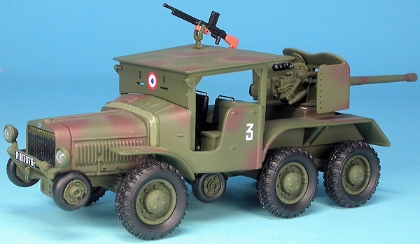 Laffly W15 TCC, vehículo caza carros, Francia, 2ª Guerra Mundial, 1:48, Gasoline 