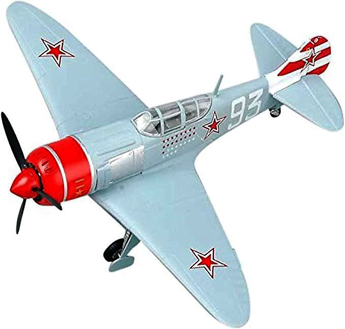 Lavochkin La-7, lt. Col. S. F. Dolgushin, 156th GFAR, 1:72, Easy Model 