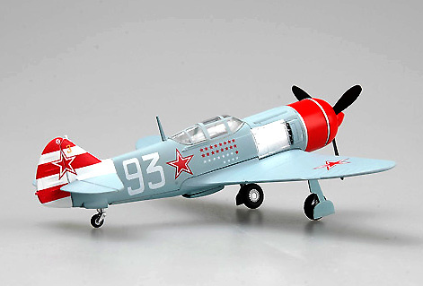 Lavochkin La-7, lt. Col. S. F. Dolgushin, 156th GFAR, 1:72, Easy Model 