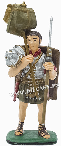 Legionario romano en orden de marcha, Siglo II d.C., 1:32, Italeri 