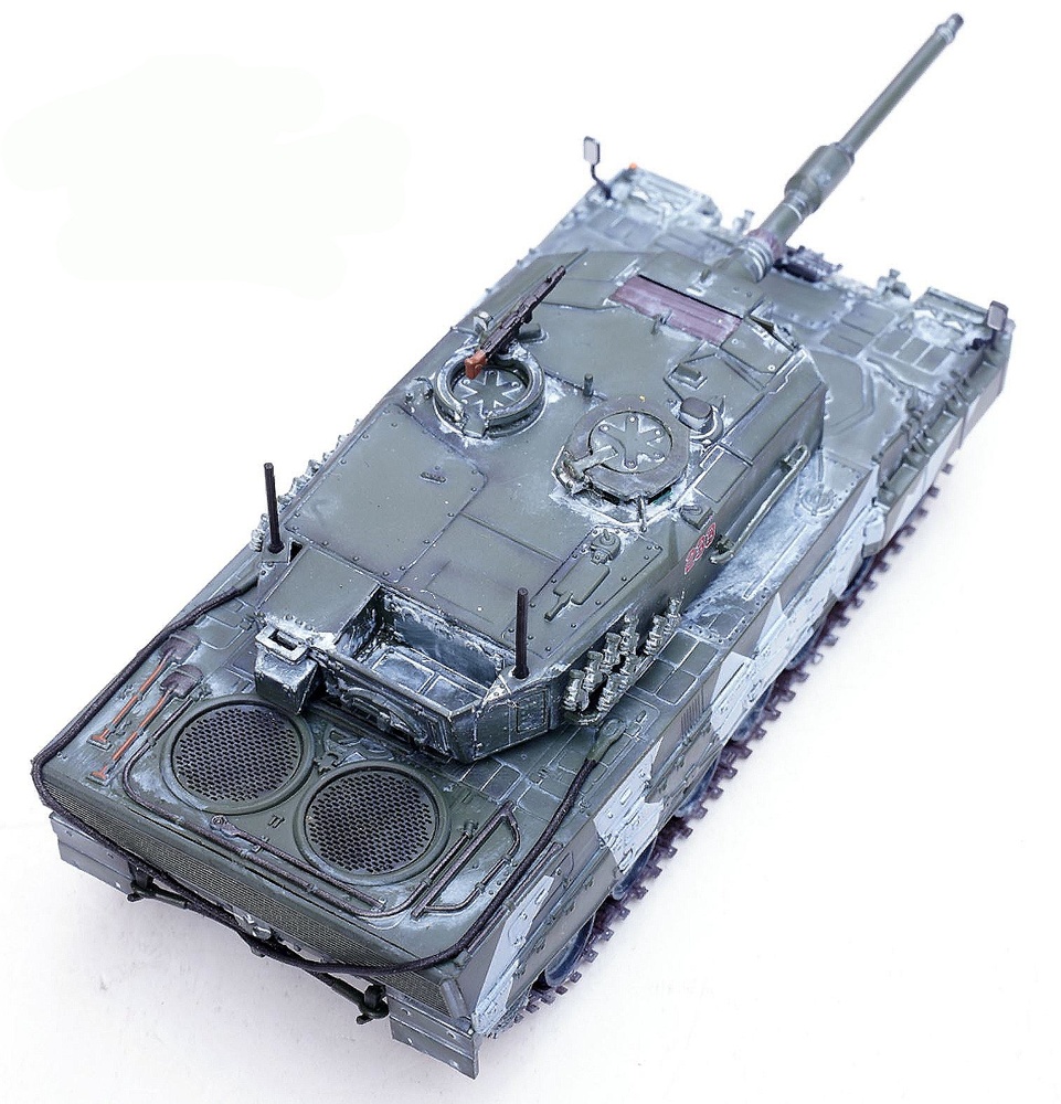 Leopard 2A4, Ejército Noruego, Camuflaje de Invierno, 1:72, Panzerkampf 