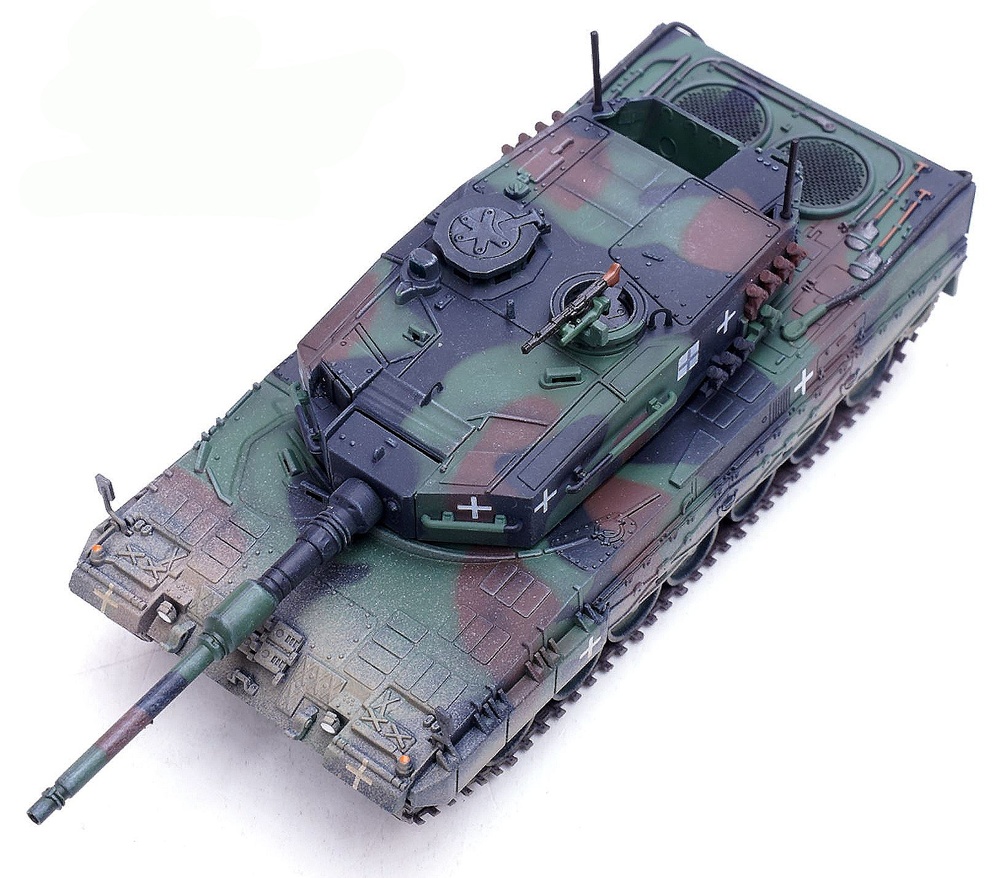 Leopard 2A4, Ejército Ucraniano, Guerra Ucrania-Rusia, Tricolor OTAN, 1:72, Panzerkampf 