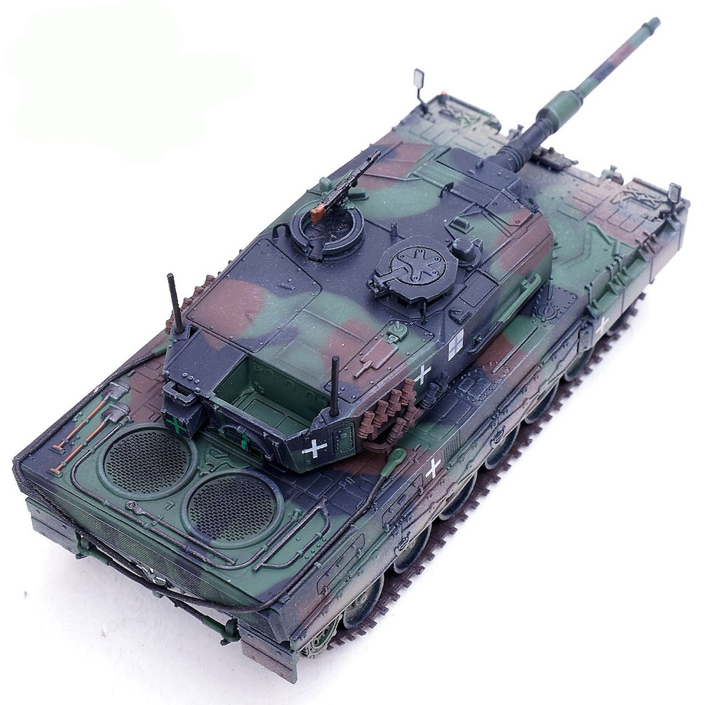 Leopard 2A4, Ejército Ucraniano, Guerra Ucrania-Rusia, Tricolor OTAN, 1:72, Panzerkampf 