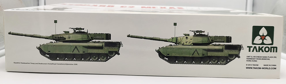 Leopard C2 Mexas, Canadian Main Battle Tank, 1:35, Takom 