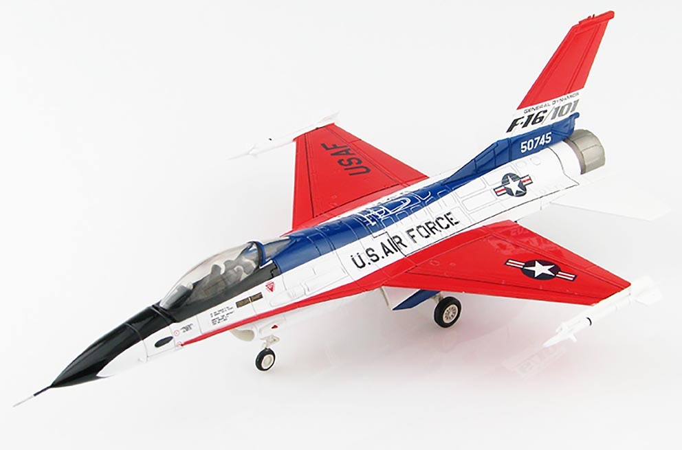 Lockheed F-16/101 75-0745, USAF, 19 de Diciembre, 1980, 1:72, Hobby Master 