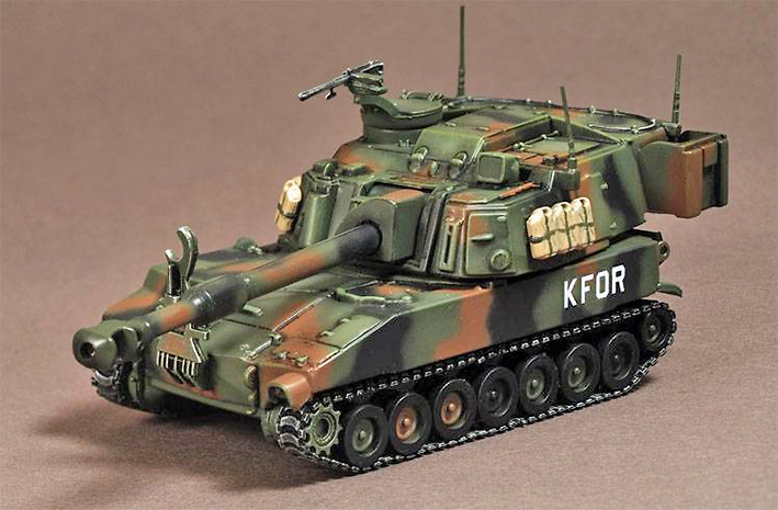 M109-A6 Paladin, KFOR, Kosovo, 2000, 1:72, War Master 