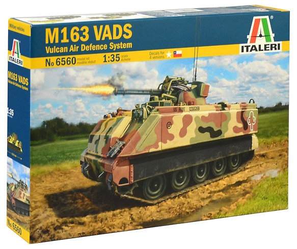 M163 VADS Vulcan Air Defence System SPAAG, 1:35, Italeri 