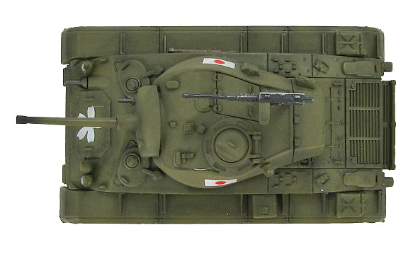 M24 Chaffee, 6th Divison, JSDF, Japan, 1:72, Hobby Master 