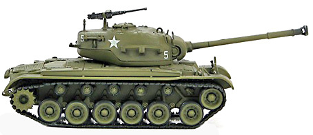 M26 Pershing, A Company, 1st Marine Tank Battalion, 1950-51, 1:72, Hobby Master 