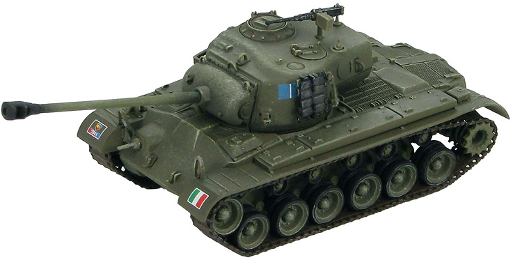 M26 Pershing, Italian Army 132nd Armored Brigade, 1950s, 1:72, Hobby Master 