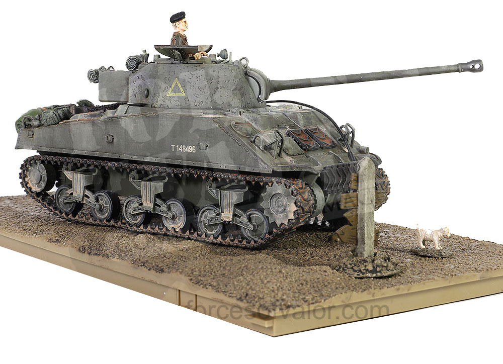 M4 Sherman Firefly, 8º Ej. Británico Blindado, Normandía, Día D, 1:32, Forces of Valor 