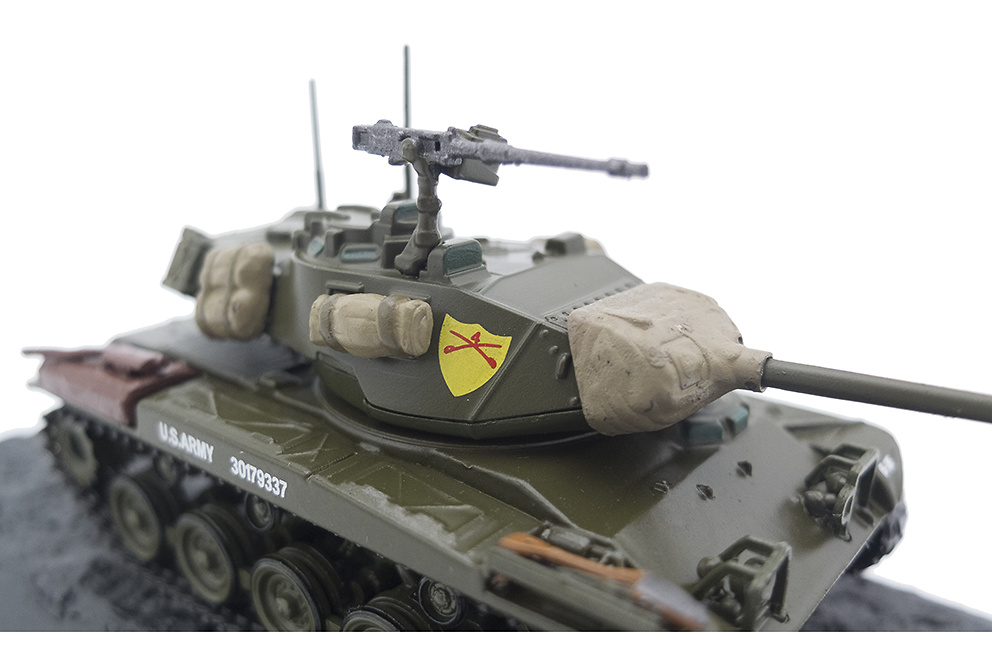 M41A3 Walker Bulldog, 4th Cavalry, 25th Infantry Division, Tailandia, 1962, 1:72, Altaya 