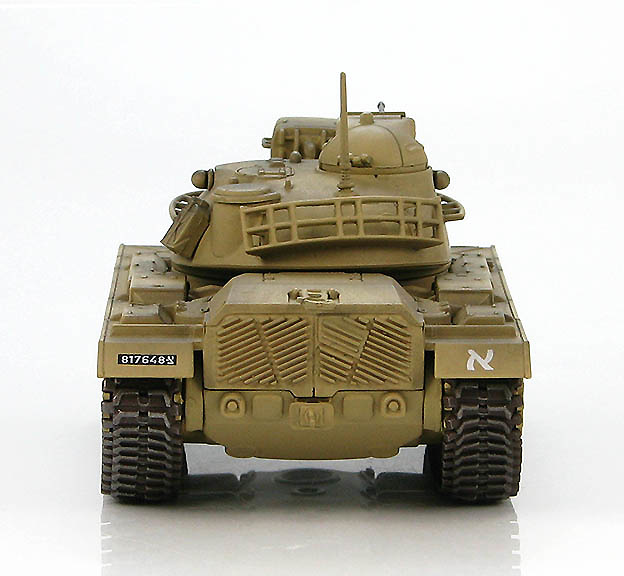 M48A2 Patton medium tank 2nd Battalion, 7th Armored Brigade, Rafah Junction and Rafah El Arish Road, 1967, 1:72, Hobby Master 