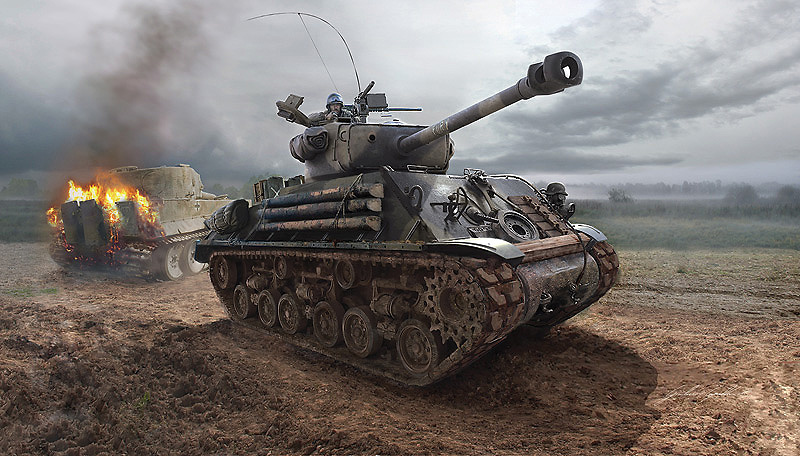 M4A3E8 Sherman 