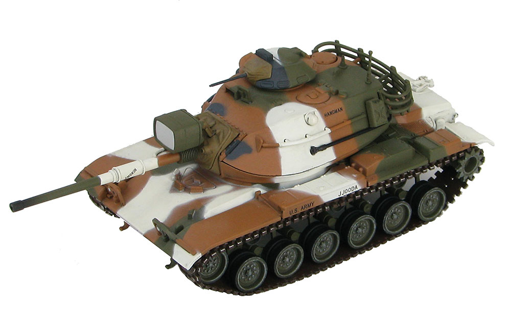 M60A1, 3º Batallón de Carros, 3ª División Acorazada, Ejército USA, Alemania, 1977, 1:72, Hobby Master 