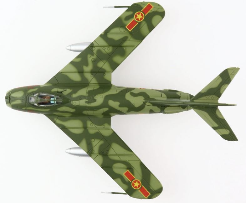 MIG-17F Fresco C 3020, piloto Le Hai, 923º 'Yeh The' Regimiento de Cazas, Vietnam, 1968, 1:72, Hobby Master 