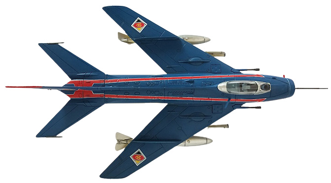 MIG-19S Farmer C. Red 872, Jagdgeschwader 3, Alemania del Este,1968, 1:72, Panzerkampf 