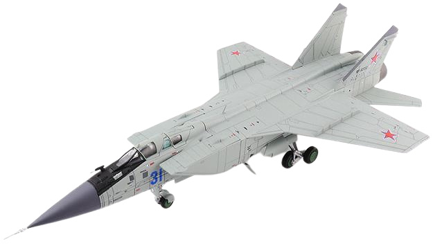 MIG31K Foxhound D, con misiles 