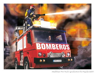 Madelman Camión de Bomberos 